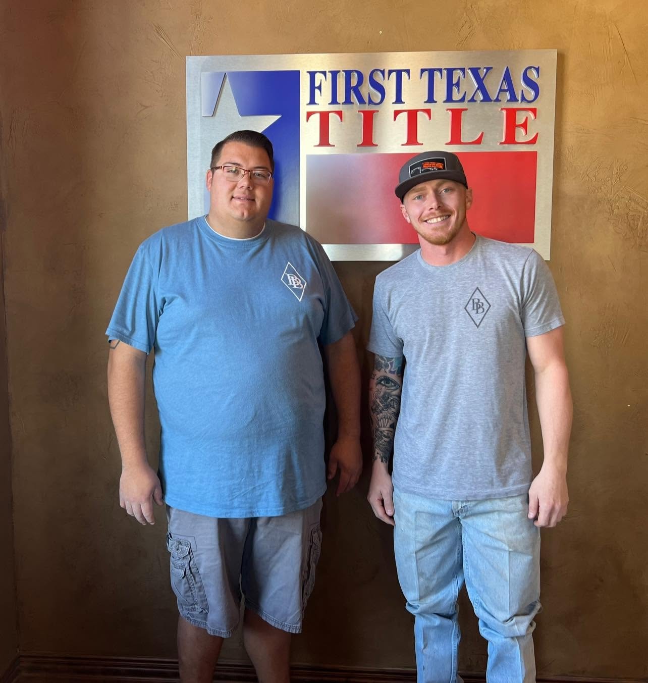 Two members of the Bin Bros team in Abilene